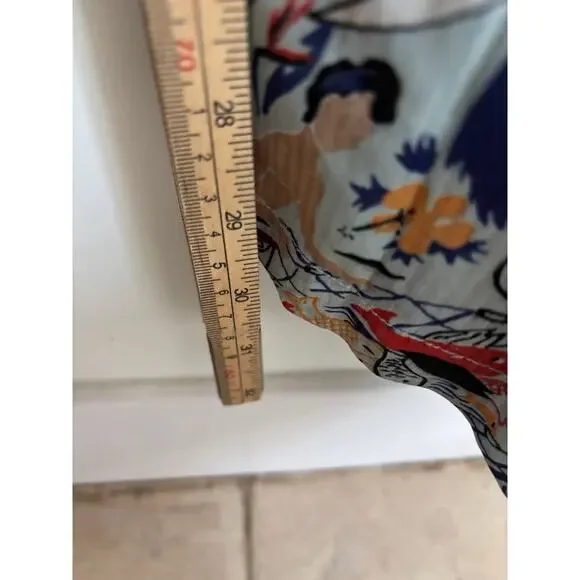 Scotch & Soda Keoni Rare Hawaiian-Print Jumpsuit Tropical Resortwear Women’s S - Picture 12 of 13